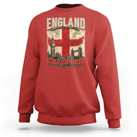 Vintage England Champions Sweatshirt Proud Football Fan Heritage