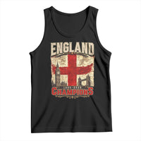 Vintage England Champions Tank Top Proud Football Fan Heritage