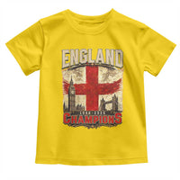 Vintage England Champions Toddler T Shirt Proud Football Fan Heritage