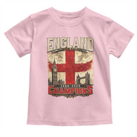 Vintage England Champions Toddler T Shirt Proud Football Fan Heritage