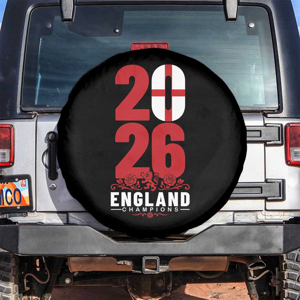 Vintage England Champions Spare Tire Cover Football Supporter Graphic