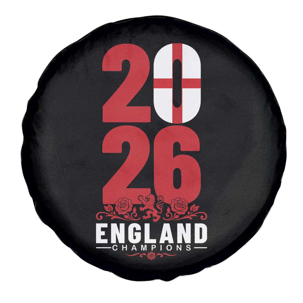 Vintage England Champions Spare Tire Cover Football Supporter Graphic