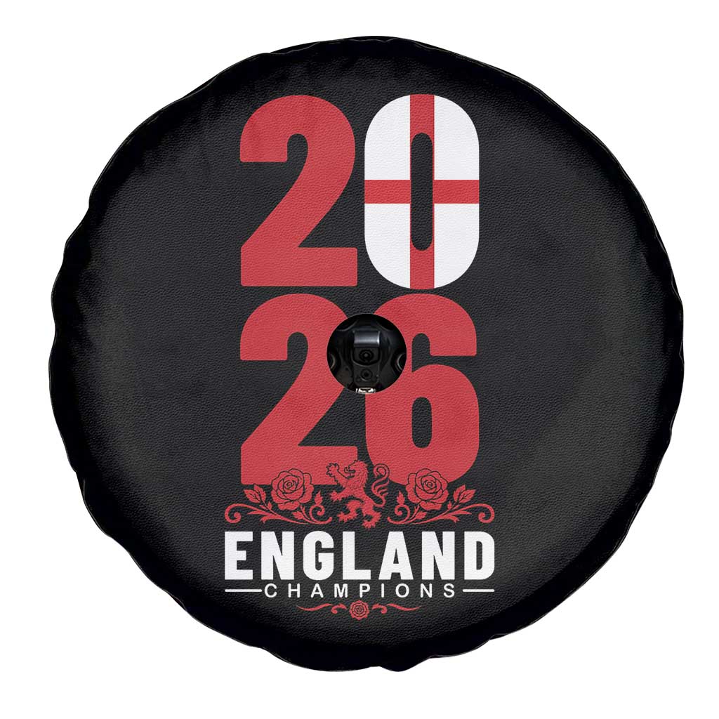 Vintage England Champions Spare Tire Cover Football Supporter Graphic