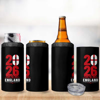 Vintage England Champions 4 in 1 Can Cooler Tumbler Football Supporter Graphic