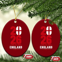 Vintage England Champions Ceramic Ornament Football Supporter Graphic