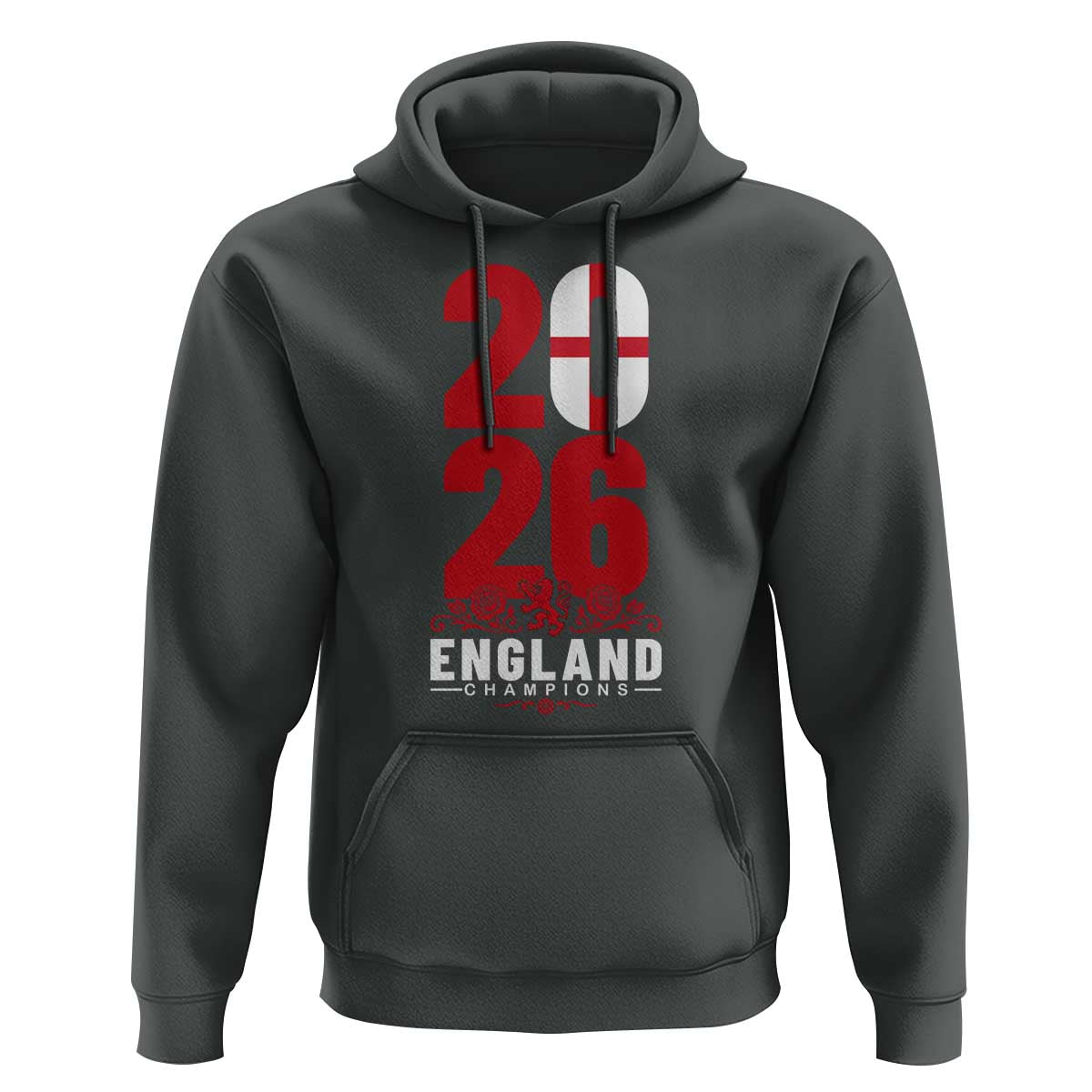 Vintage England Champions Hoodie Football Supporter Graphic