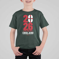 Vintage England Champions T Shirt For Kid Football Supporter Graphic