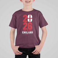 Vintage England Champions T Shirt For Kid Football Supporter Graphic