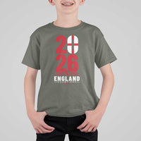 Vintage England Champions T Shirt For Kid Football Supporter Graphic