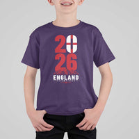 Vintage England Champions T Shirt For Kid Football Supporter Graphic