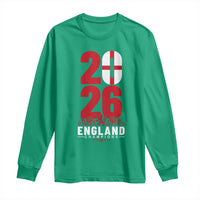 Vintage England Champions Long Sleeve Shirt Football Supporter Graphic