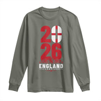 Vintage England Champions Long Sleeve Shirt Football Supporter Graphic