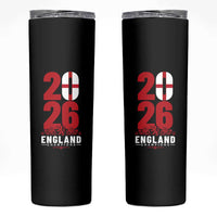 Vintage England Champions Skinny Tumbler Football Supporter Graphic