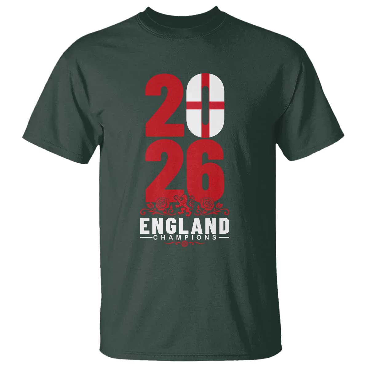 Vintage England Champions T Shirt Football Supporter Graphic