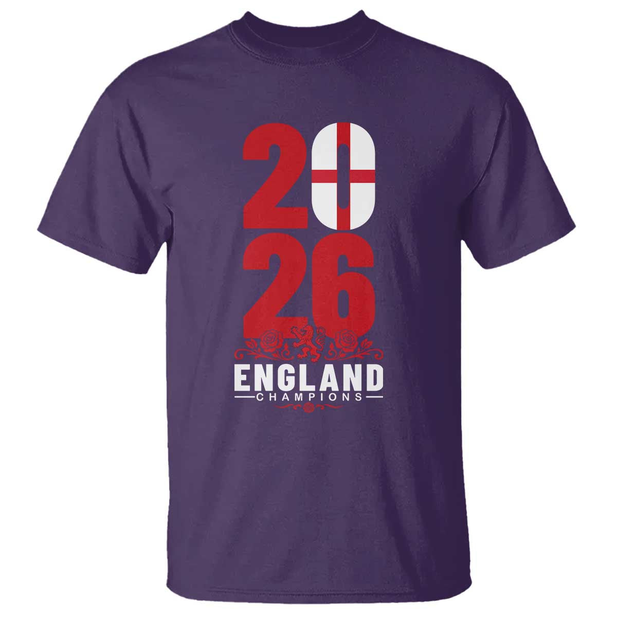 Vintage England Champions T Shirt Football Supporter Graphic