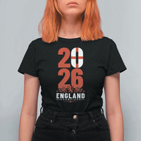 Vintage England Champions T Shirt For Women Football Supporter Graphic