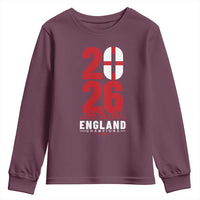 Vintage England Champions Youth Sweatshirt Football Supporter Graphic