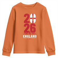 Vintage England Champions Youth Sweatshirt Football Supporter Graphic