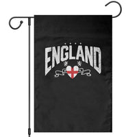 England Flag Heart Garden Flag Patriotic English Pride Graphic Gift