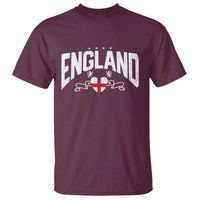 England Flag Heart T Shirt Patriotic English Pride Graphic Gift