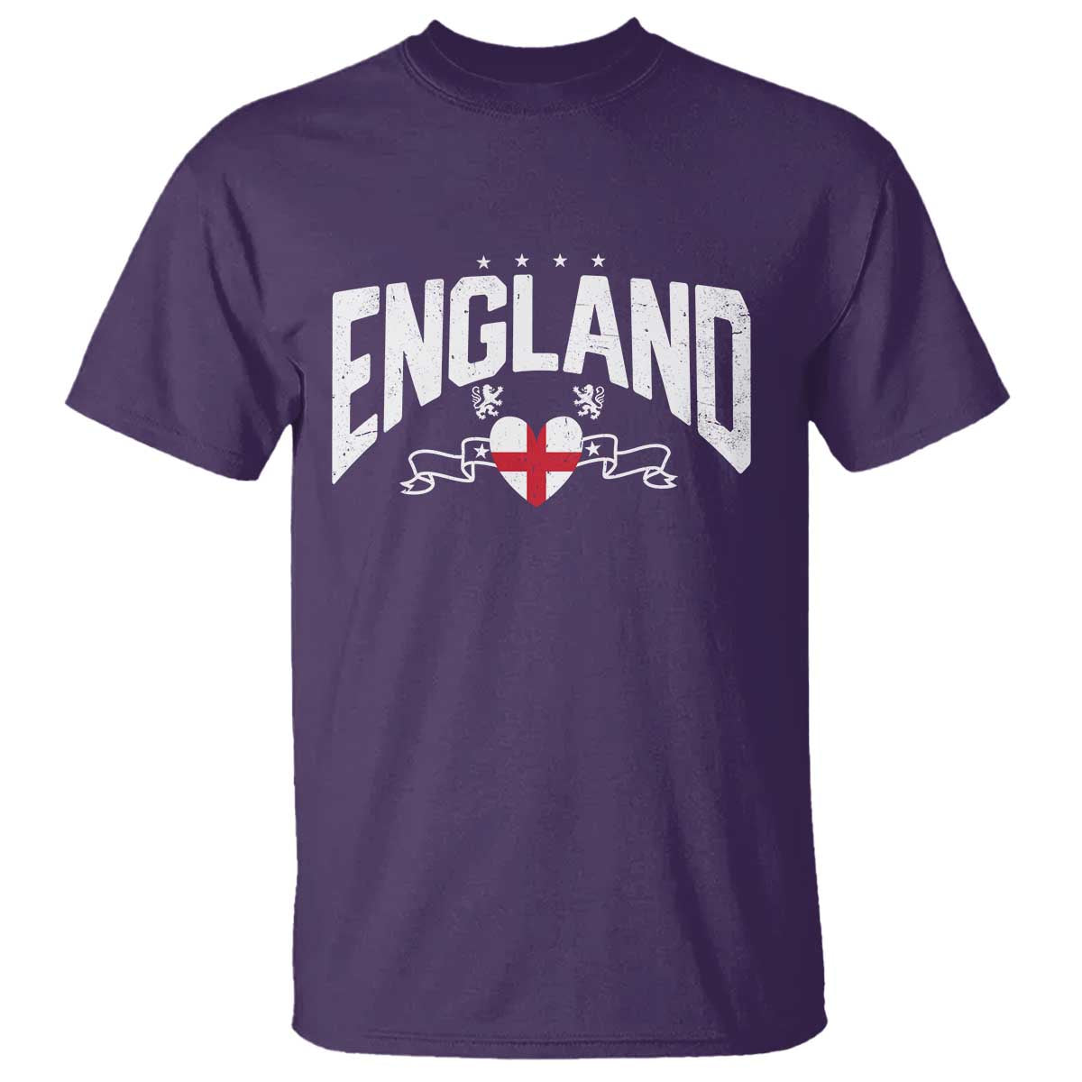 England Flag Heart T Shirt Patriotic English Pride Graphic Gift