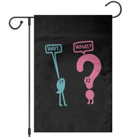 Wait What Grammar English Teacher Garden Flag Funny Punctuation Gift