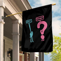 Wait What Grammar English Teacher Garden Flag Funny Punctuation Gift