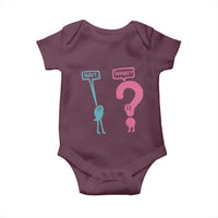 Wait What Grammar English Teacher Baby Onesie Funny Punctuation Gift