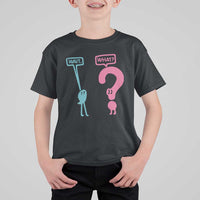 Wait What Grammar English Teacher T Shirt For Kid Funny Punctuation Gift