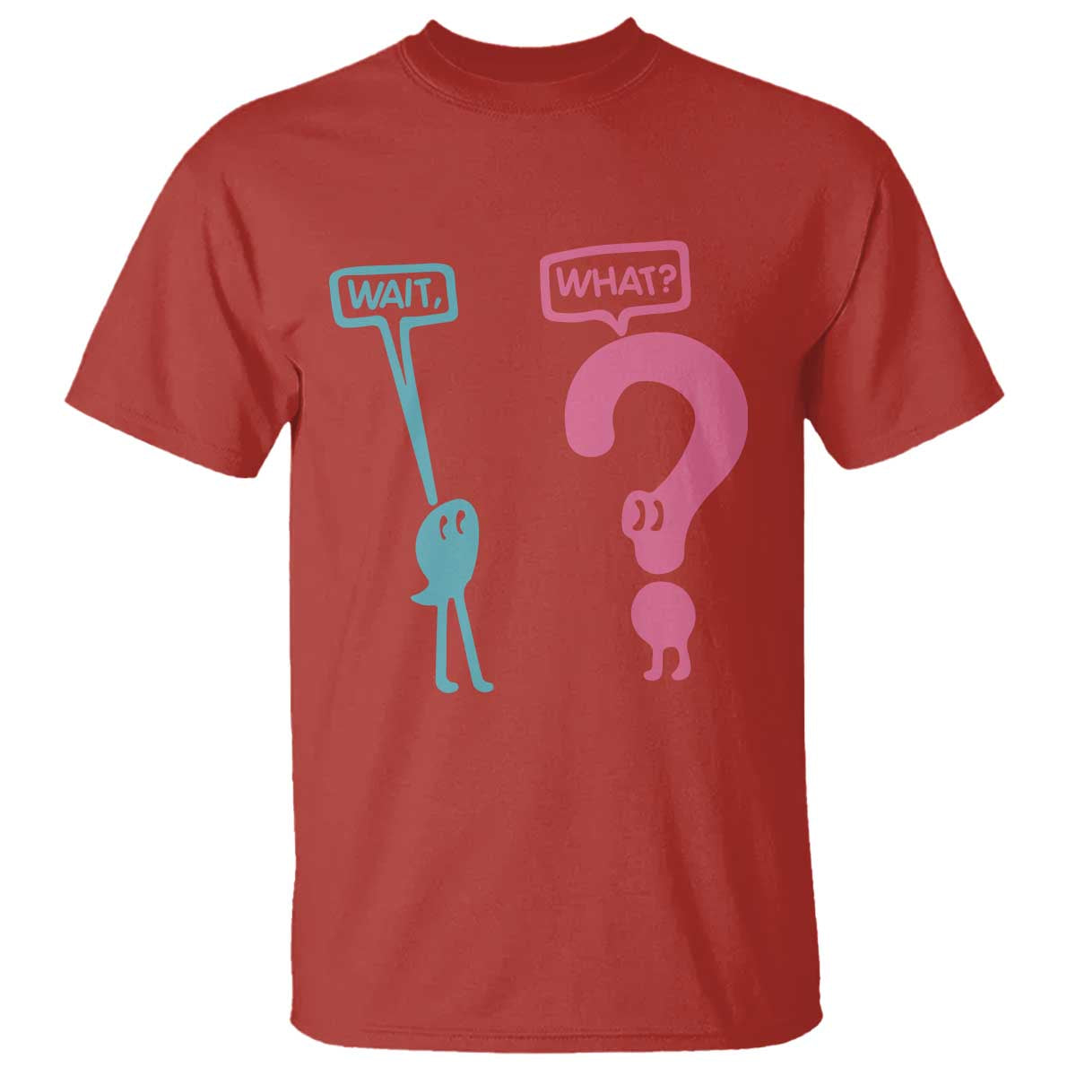Wait What Grammar English Teacher T Shirt Funny Punctuation Gift