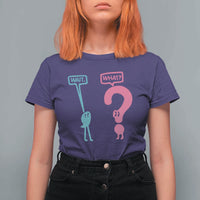 Wait What Grammar English Teacher T Shirt For Women Funny Punctuation Gift