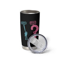 Wait What Grammar English Teacher Tumbler Cup Funny Punctuation Gift