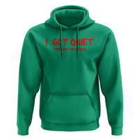 Sarcastic Mood Humor Hoodie I Got Quiet That Was The Warning