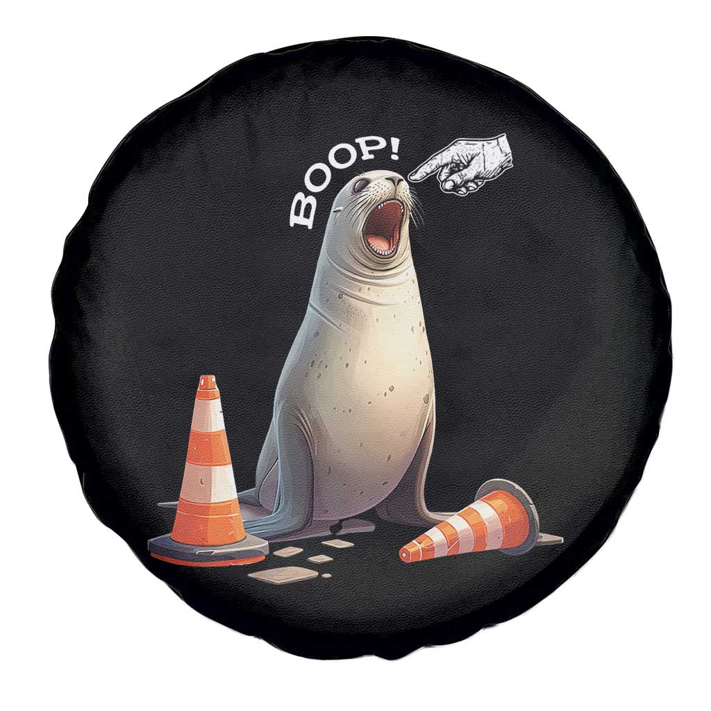 Funny Neil The Seal Boop Spare Tire Cover Viral Cute Seal Lover Gift
