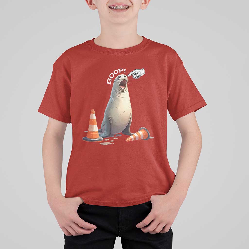 Funny Neil The Seal Boop T Shirt For Kid Viral Cute Seal Lover Gift