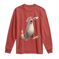 Funny Neil The Seal Boop Long Sleeve Shirt Viral Cute Seal Lover Gift