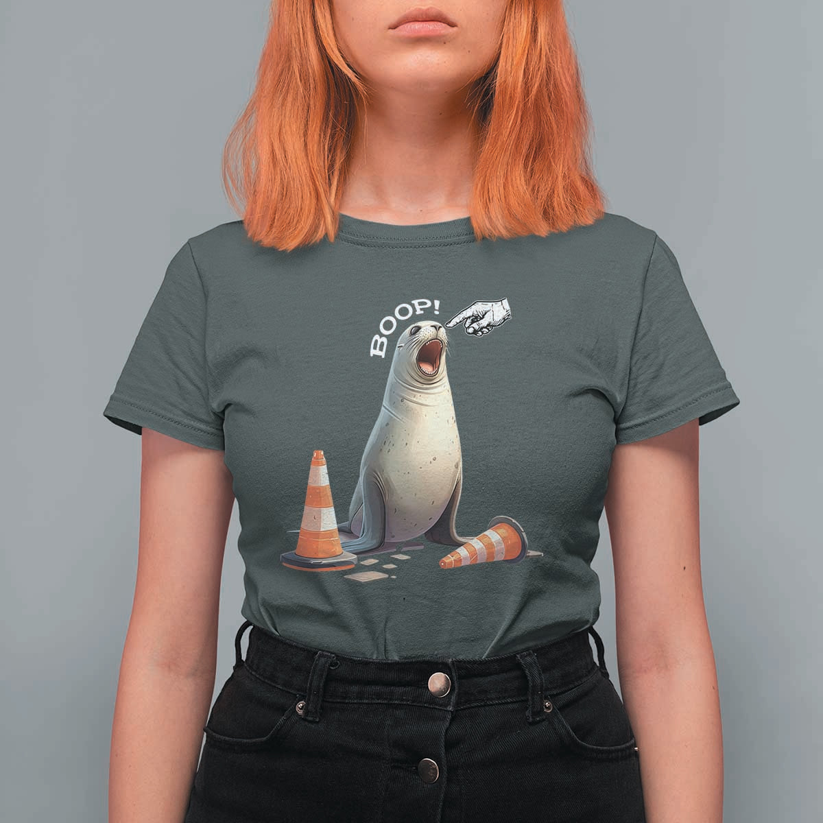 Funny Neil The Seal Boop T Shirt For Women Viral Cute Seal Lover Gift
