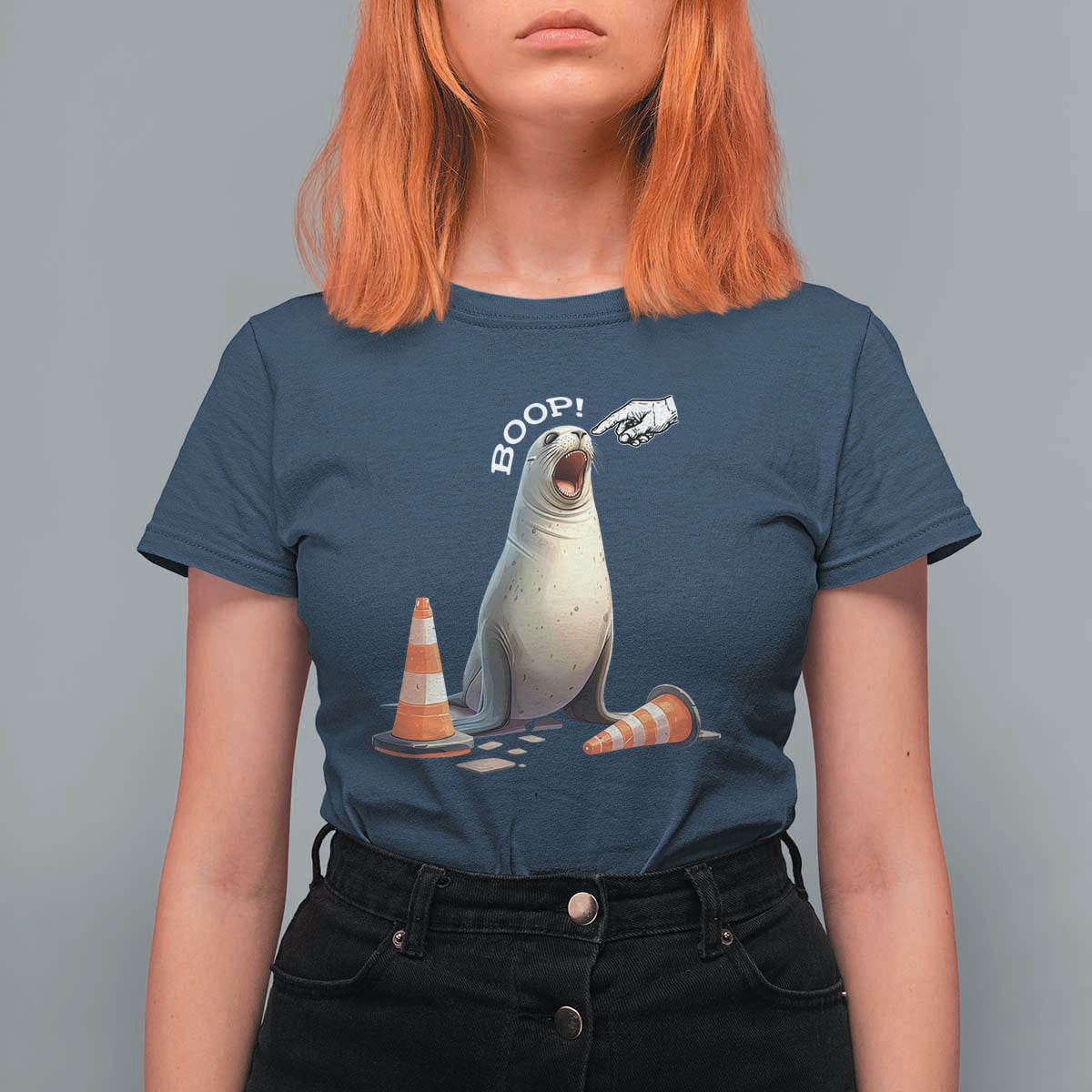 Funny Neil The Seal Boop T Shirt For Women Viral Cute Seal Lover Gift