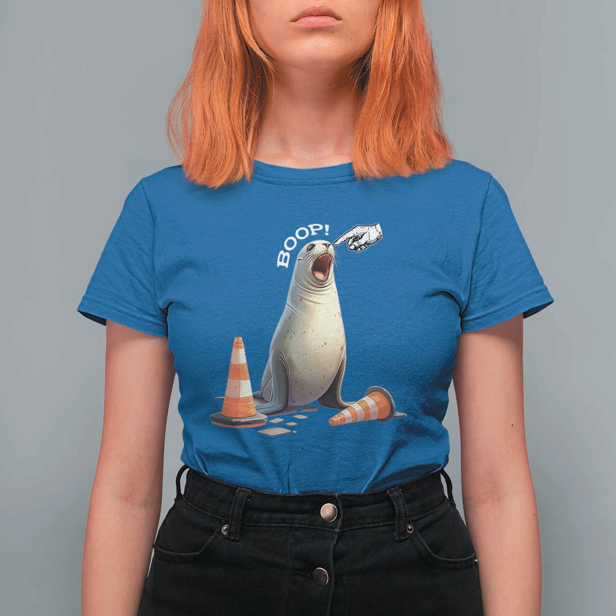 Funny Neil The Seal Boop T Shirt For Women Viral Cute Seal Lover Gift