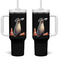 Funny Neil The Seal Boop Tumbler With Handle Viral Cute Seal Lover Gift