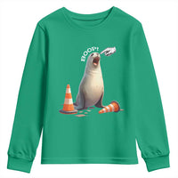 Funny Neil The Seal Boop Youth Sweatshirt Viral Cute Seal Lover Gift