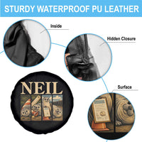 Funny Neil The Seal Spare Tire Cover Viral Ocean Animal Meme Graphic