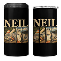 Funny Neil The Seal 4 in 1 Can Cooler Tumbler Viral Ocean Animal Meme Graphic