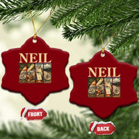 Funny Neil The Seal Ceramic Ornament Viral Ocean Animal Meme Graphic