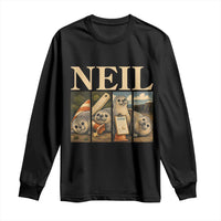Funny Neil The Seal Long Sleeve Shirt Viral Ocean Animal Meme Graphic