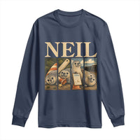 Funny Neil The Seal Long Sleeve Shirt Viral Ocean Animal Meme Graphic