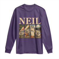 Funny Neil The Seal Long Sleeve Shirt Viral Ocean Animal Meme Graphic