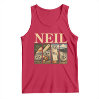 Funny Neil The Seal Tank Top Viral Ocean Animal Meme Graphic
