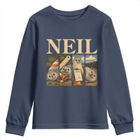 Funny Neil The Seal Youth Sweatshirt Viral Ocean Animal Meme Graphic