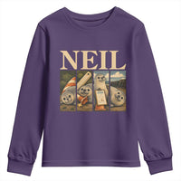 Funny Neil The Seal Youth Sweatshirt Viral Ocean Animal Meme Graphic